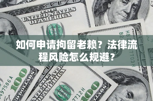 武汉如何申请拘留老赖？法律流程风险怎么规避？