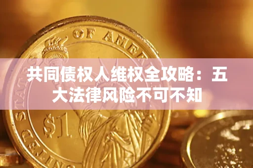 武汉共同债权人维权全攻略：五大法律风险不可不知