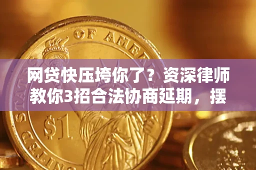 武汉网贷快压垮你了？资深律师教你3招合法协商延期，摆脱暴力催收！