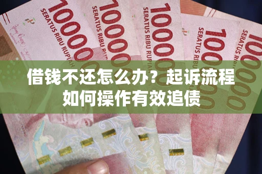 武汉借钱不还怎么办？起诉流程如何操作有效追债