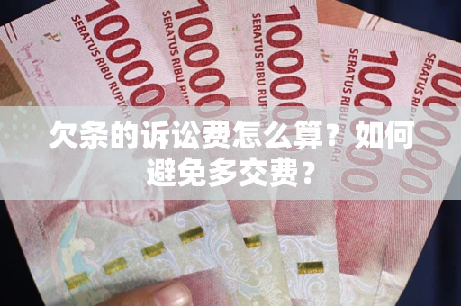 武汉欠条的诉讼费怎么算？如何避免多交费？