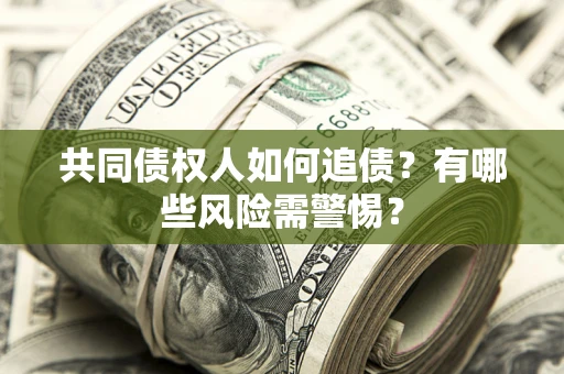 武汉共同债权人如何追债？有哪些风险需警惕？