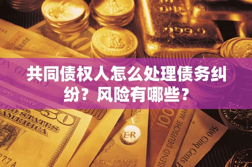 武汉共同债权人怎么处理债务纠纷？风险有哪些？