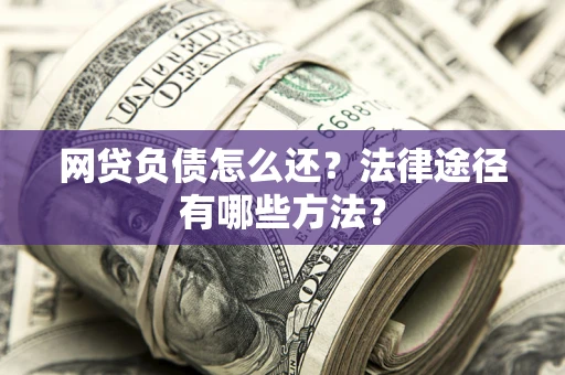 武汉网贷负债怎么还？法律途径有哪些方法？