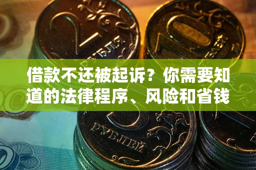 武汉借款不还被起诉？你需要知道的法律程序、风险和省钱技巧