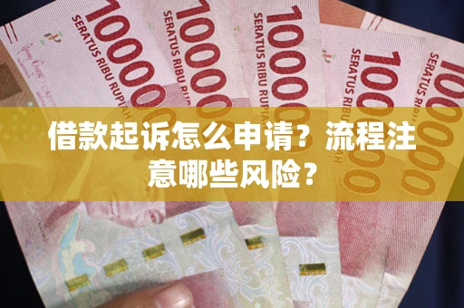 武汉借款起诉怎么申请？流程注意哪些风险？